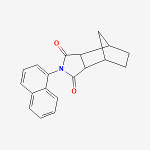 molecular formula C19H17NO2 B12490738 2-(naphthalen-1-yl)hexahydro-1H-4,7-methanoisoindole-1,3(2H)-dione 