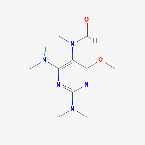 molecular formula C10H17N5O2 B1249082 Heteromine F 