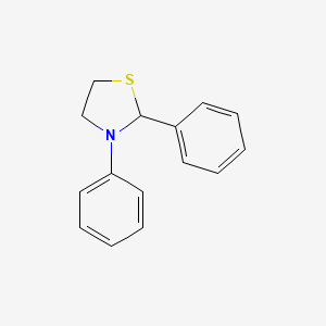 2,3-Diphenyl-1,3-thiazolidine