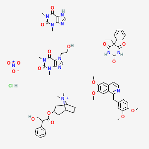 molecular formula C66H80ClN13O18 B1249107 Perphyllon CAS No. 8066-99-7
