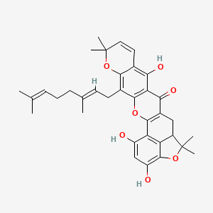 molecular formula C35H38O7 B1249114 artoindonesianin A 
