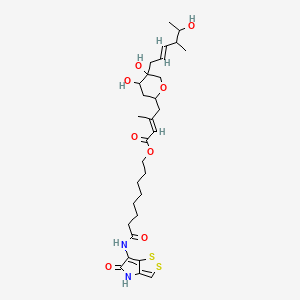 molecular formula C30H44N2O8S2 B1249117 thiomarinol G 
