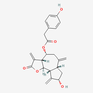 molecular formula C23H24O6 B1249122 Ixerochinolide 