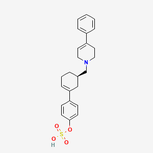 molecular formula C24H27NO4S B1249124 Unii-gvw83Z2eyv 