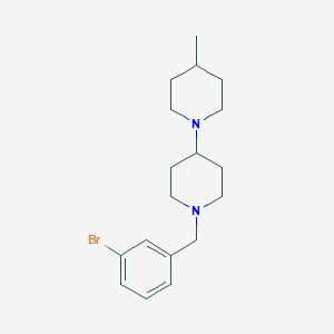 1'-(3-Bromobenzyl)-4-methyl-1,4'-bipiperidine