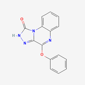 4-phenoxy[1,2,4]triazolo[4,3-a]quinoxalin-1(2H)-one