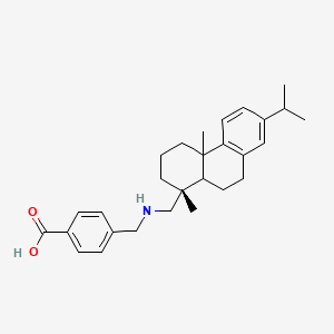 4-[(Abieta-8,11,13-trien-18-ylamino)methyl]benzoic acid