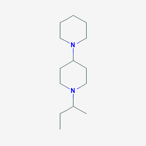 molecular formula C14H28N2 B12491659 1'-(Butan-2-yl)-1,4'-bipiperidine 