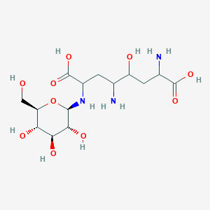 molecular formula C14H27N3O10 B1249173 Ascaulitoxin 