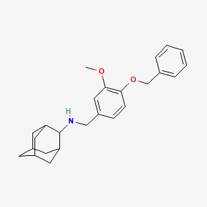 Adamantan-2-yl-(4-benzyloxy-3-methoxy-benzyl)-amine