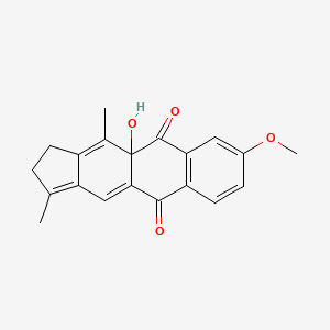 molecular formula C20H18O4 B1249192 sterequinone I 