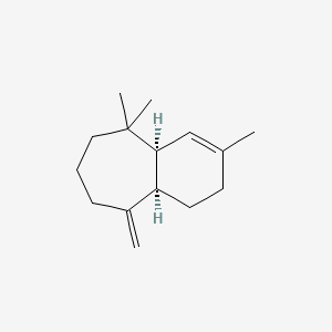 molecular formula C15H24 B1249199 (-)-alpha-Himachalene CAS No. 3853-83-6