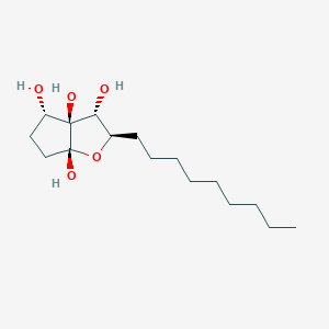 molecular formula C16H30O5 B1249200 Heliconol A 
