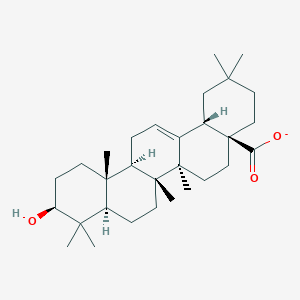 molecular formula C30H47O3- B1249201 Oleanolate 