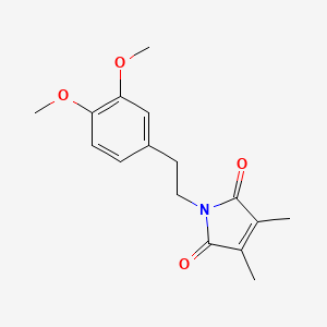 1-[2-(3,4-Dimethoxyphenyl)ethyl]-3,4-dimethylpyrrole-2,5-dione