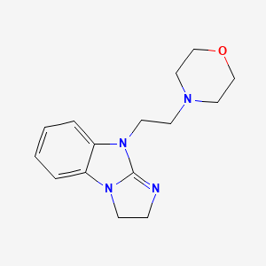 9-[2-(morpholin-4-yl)ethyl]-2,9-dihydro-3H-imidazo[1,2-a]benzimidazole