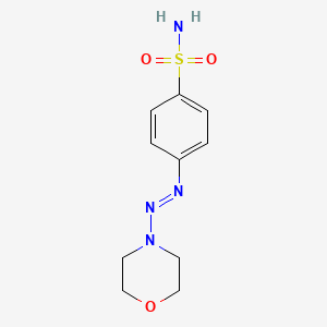 4-(Morpholin-4-yldiazenyl)benzenesulfonamide