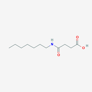 molecular formula C11H21NO3 B12492280 4-(Heptylamino)-4-oxobutanoic acid 