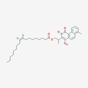molecular formula C36H48O5 B1249236 Oleoyl danshenxinkun A 