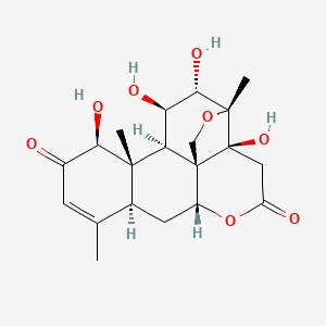 molecular formula C20H26O8 B1249240 Samaderine E CAS No. 64356-67-8