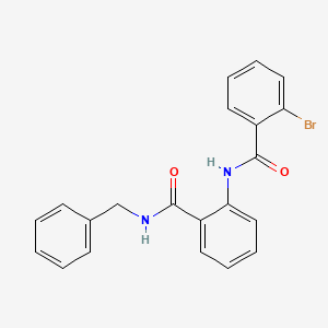 N-[2-(benzylcarbamoyl)phenyl]-2-bromobenzamide