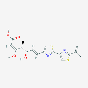 molecular formula C19H22N2O4S2 B1249246 Cystothiazole D 