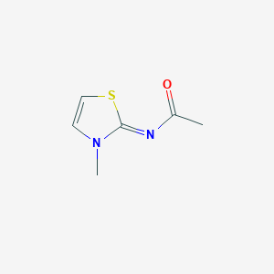 N-[(2E)-3-methyl-1,3-thiazol-2(3H)-ylidene]acetamide