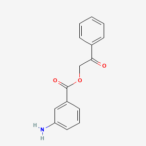 2-Oxo-2-phenylethyl 3-aminobenzoate