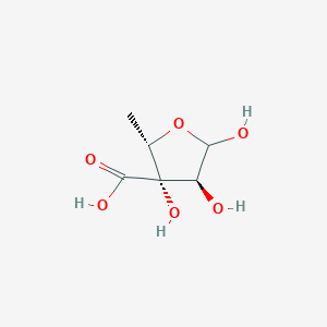 molecular formula C6H10O6 B1249273 Aceric acid 