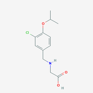 N-[3-chloro-4-(propan-2-yloxy)benzyl]glycine