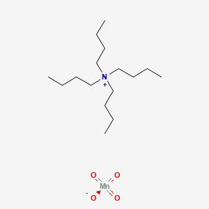 molecular formula C16H36MnNO4 B1249279 Tetrabutylammonium permanganate CAS No. 35638-41-6