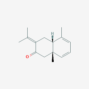 (4aR,8aS)-5,8a-dimethyl-3-propan-2-ylidene-4,4a-dihydro-1H-naphthalen-2-one
