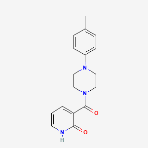 3-{[4-(4-methylphenyl)piperazin-1-yl]carbonyl}pyridin-2(1H)-one