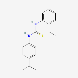 1-(2-Ethylphenyl)-3-[4-(propan-2-yl)phenyl]thiourea