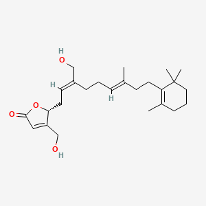 molecular formula C25H38O4 B1249298 (6E)-neomanoalide 