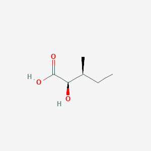 molecular formula C6H12O3 B1249300 (2R,3S)-2-羟基-3-甲基戊酸 CAS No. 70748-47-9
