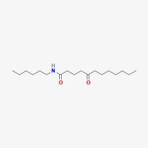 N-hexyl-5-oxododecanamide