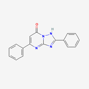 2,5-diphenyl-1H-[1,2,4]triazolo[1,5-a]pyrimidin-7-one