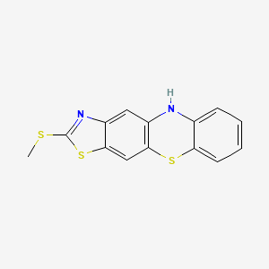 2-(methylsulfanyl)-5H-[1,3]thiazolo[4,5-b]phenothiazine