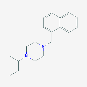 1-(Butan-2-yl)-4-(naphthalen-1-ylmethyl)piperazine