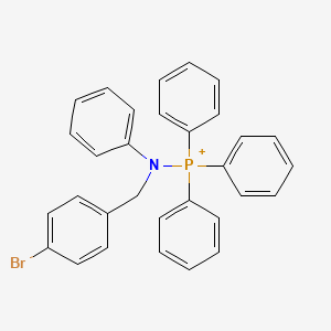 [(4-Bromobenzyl)(phenyl)amino](triphenyl)phosphonium