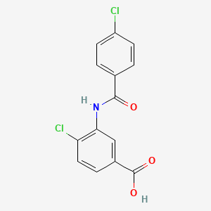 4-Chloro-3-(4-chloro-benzoylamino)-benzoic acid