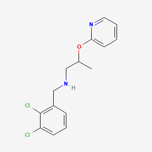 N-(2,3-dichlorobenzyl)-N-[2-(2-pyridinyloxy)propyl]amine