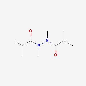 N,N',2-trimethyl-N'-(2-methylpropanoyl)propanehydrazide