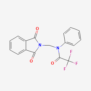 N-[(1,3-dioxoisoindol-2-yl)methyl]-2,2,2-trifluoro-N-phenylacetamide