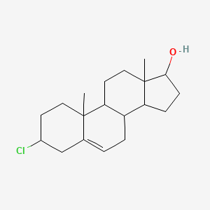 molecular formula C19H29ClO B1249404 3-Chloroandrost-5-en-17-ol CAS No. 6960-01-6