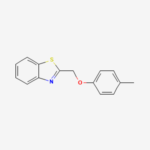 2-[(4-Methylphenoxy)methyl]-1,3-benzothiazole