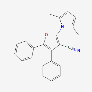 2-(2,5-Dimethylpyrrol-1-yl)-4,5-diphenylfuran-3-carbonitrile