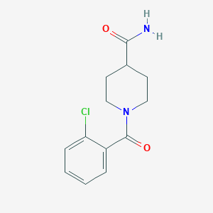 1-[(2-Chlorophenyl)carbonyl]piperidine-4-carboxamide