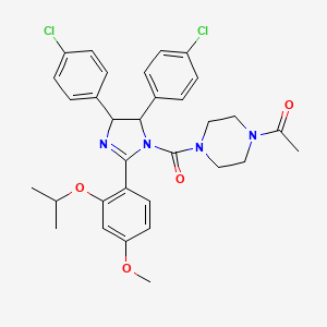 molecular formula C32H34Cl2N4O4 B1249434 Nutlin 1 